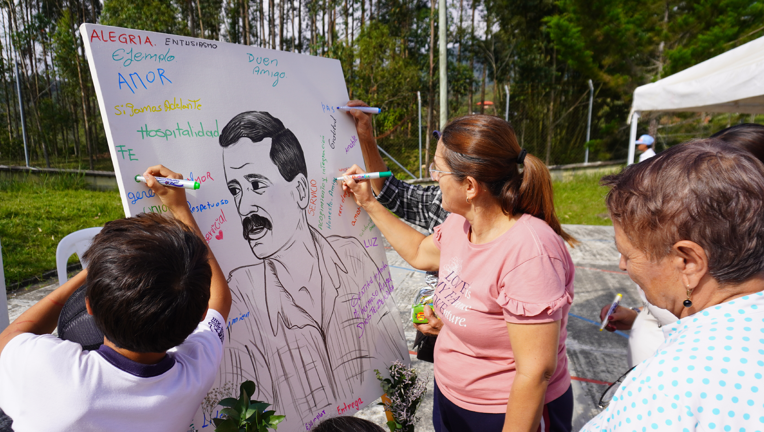 Conmemoración Día de la Memoria y la Solidaridad con las víctimas en la vereda Quebrada Arriba: unidos en la memoria