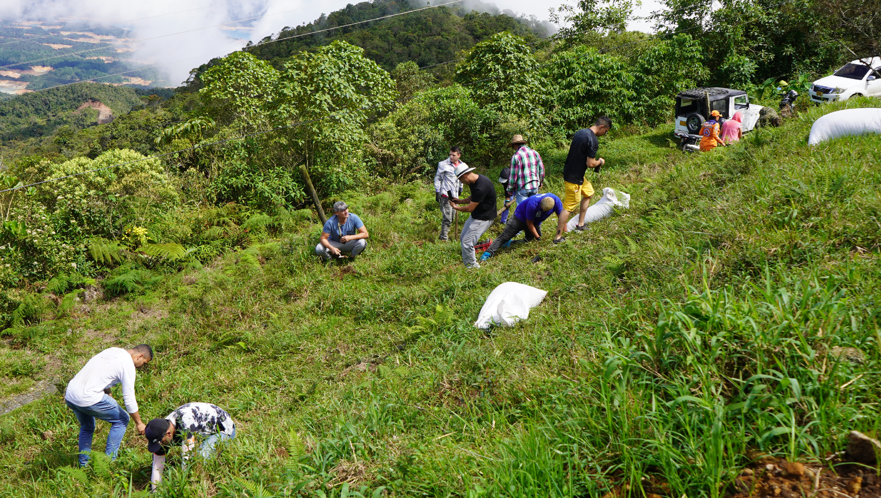 Guatapé celebró el Día de la Tierra con jornada de reforestación