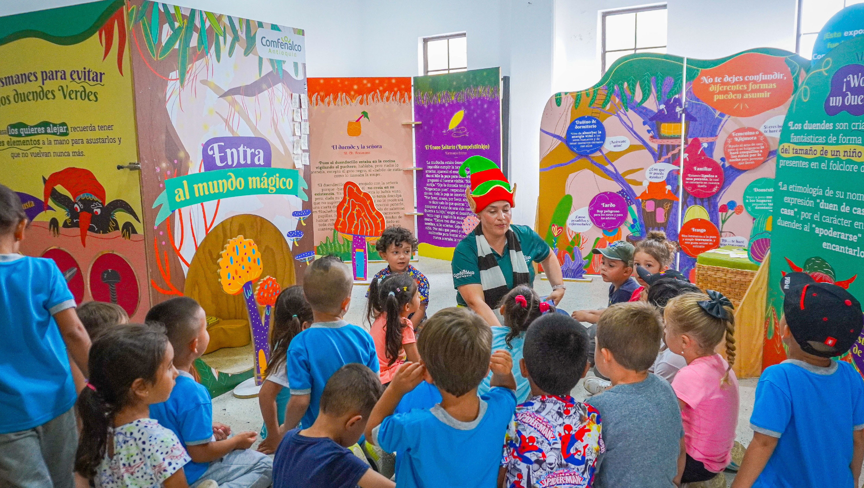 El Mundo de los Duendes: una exposición interactiva para niños y niñas